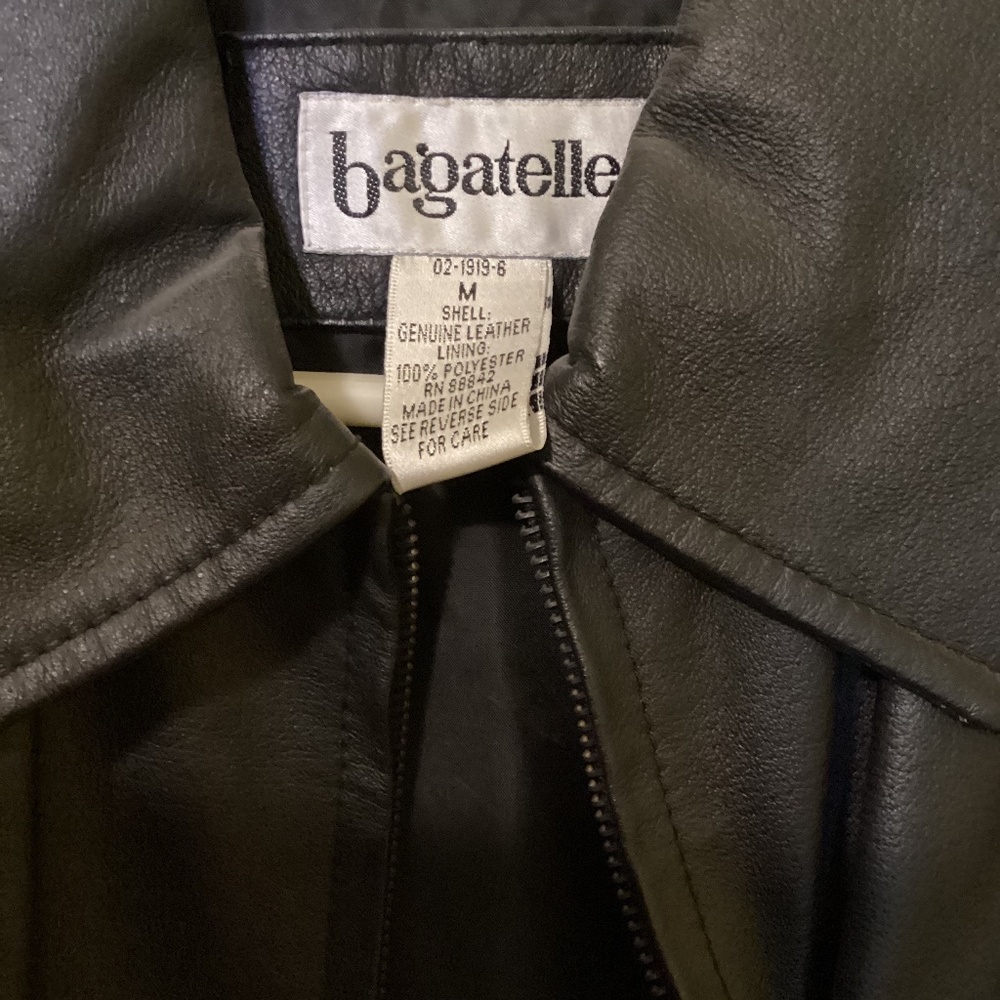 Leather jacket